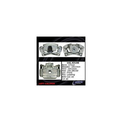 Centric Parts Disc Brake Caliper Semi-Loaded with Anti-Corrosion Finish 141.42156