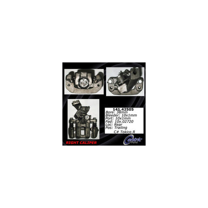 Stoptech Centric Semi-Loaded Brake Caliper - Rear Right 141.42505