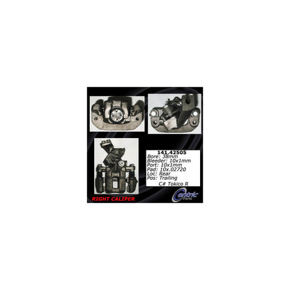 Stoptech Centric Semi-Loaded Brake Caliper - Rear Right 141.42505