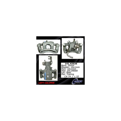 Centric Parts Disc Brake Caliper Remanufactured with Anti-Corrosion Finish 141.42526