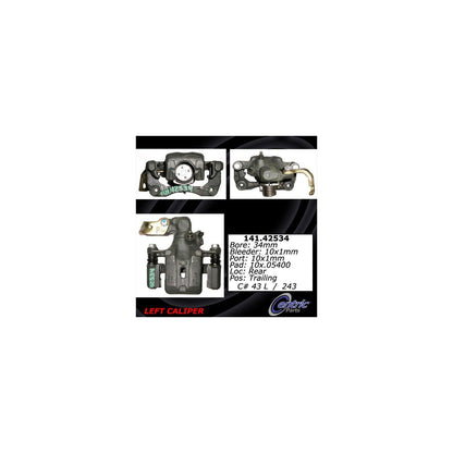 Centric Parts Disc Brake Caliper with anti-corrosion finish