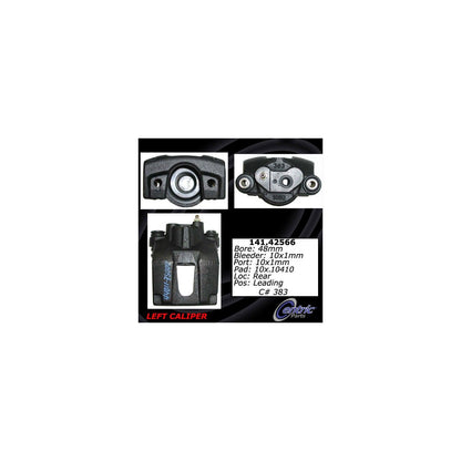Centric Parts Disc Brake Caliper Remanufactured with Anti-Corrosion Finish 141.42566