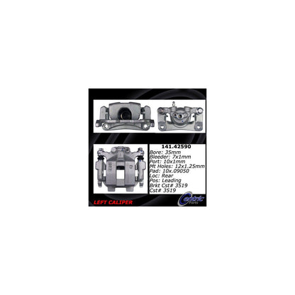 Centric Parts Semi-Loaded Brake Caliper 141.42590