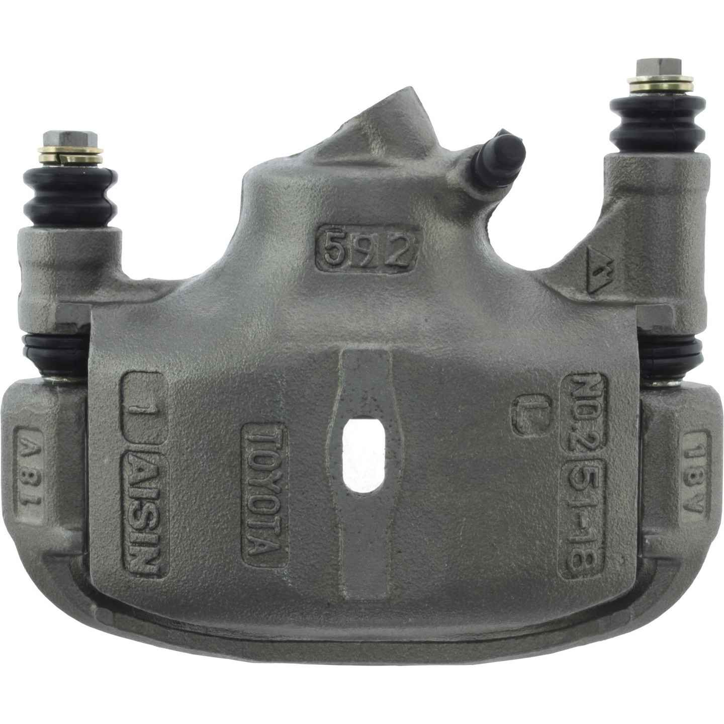 Centric Parts Disc Brake Caliper Semi-Loaded with Anti-Corrosion Finish for 1985-1986 Toyota MR2 141.44062