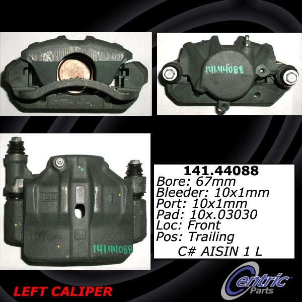 Centric Parts Semi-Loaded Brake Caliper 141.44087