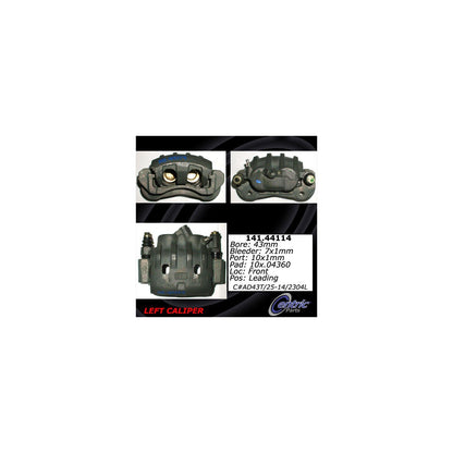 Centric Parts Disc Brake Caliper Semi-Loaded with anti-corrosion finish for 1988-!199 Toyota Celica 141.44114