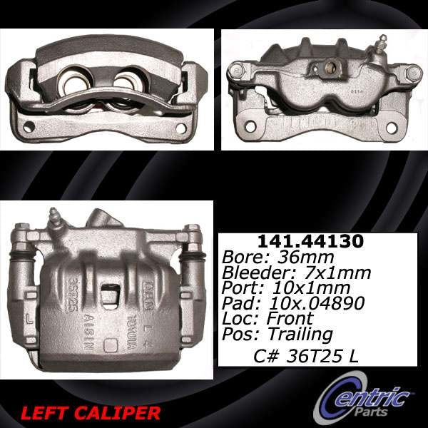 Stoptech Centric Semi-Loaded Brake Caliper - Front Right 141.44129