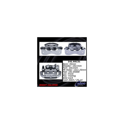 Stoptech Centric Semi-Loaded Brake Caliper - Front Right 141.44131