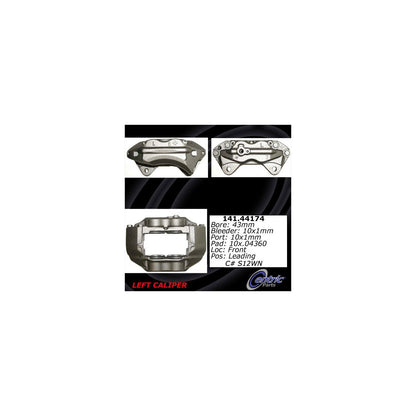 Stoptech Centric Semi-Loaded Brake Caliper - Front Left 141.44174
