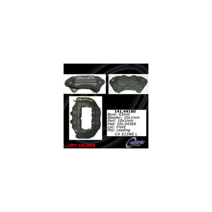 Centric Parts Disc Brake Caliper Semi-Loaded with Anti-Corrosion Finish for 1995-2002 Toyota 4Runner 141.44180