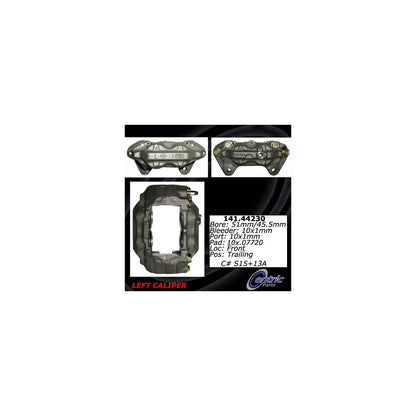 Centric Parts Disc Brake Caliper Semi-Loaded with Anti-Corrosion Finish 141.44230