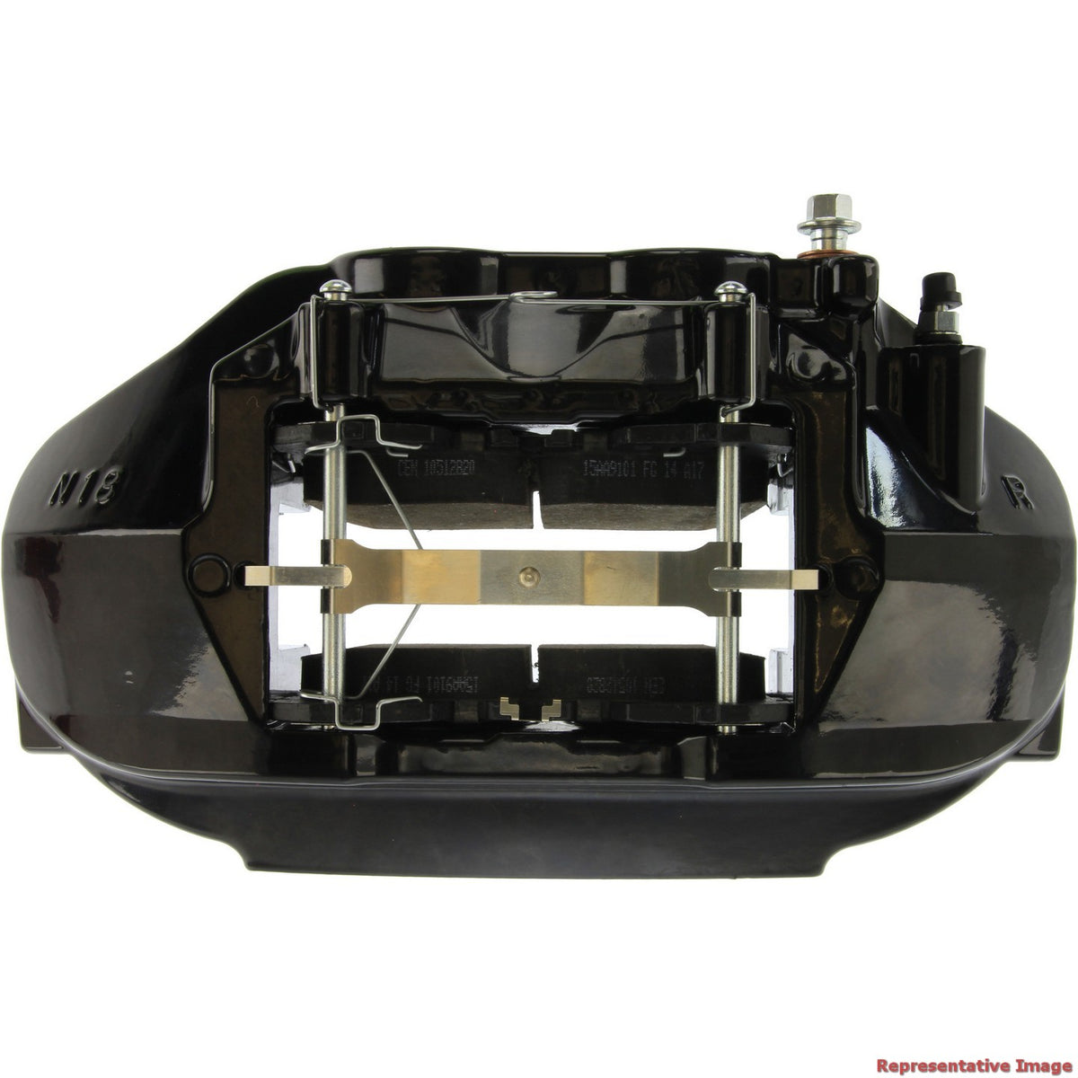 Centric Parts Disc Brake Caliper Semi-Loaded with Anti-Corrosion Finish 141.44267