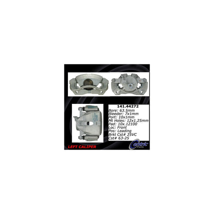 Centric Parts Disc Brake Caliper Semi-Loaded with Anti-Corrosion Finish for 2010-2012 Lexus HS250h 2008-2015 Scion xB 2012-2017 Toyota Prius V 2011-2016 RAV4 141.44272