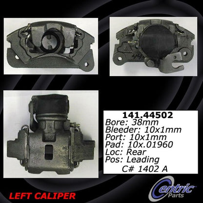 Stoptech Centric 79-81 Toyota Celica Rear Left Rebuilt Caliper (R&R Caliper) 141.44502