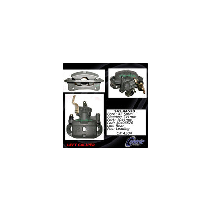 Centric Parts Disc Brake Caliper Semi-Loaded with Anti-Corrosion Finish for 2003-2005 Toyota MR2 Spyder 141.44528