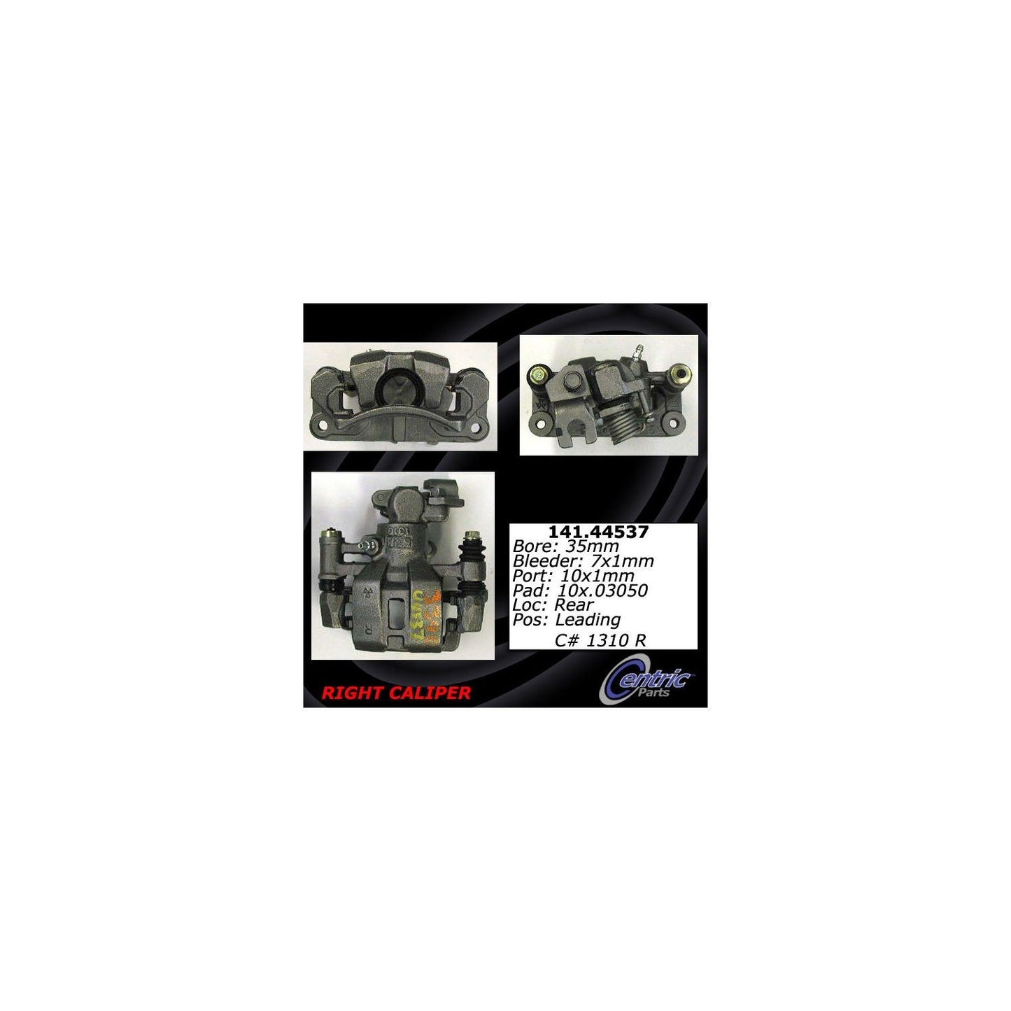 Stoptech Centric Posi-Quiet Loaded Caliper 141.44537