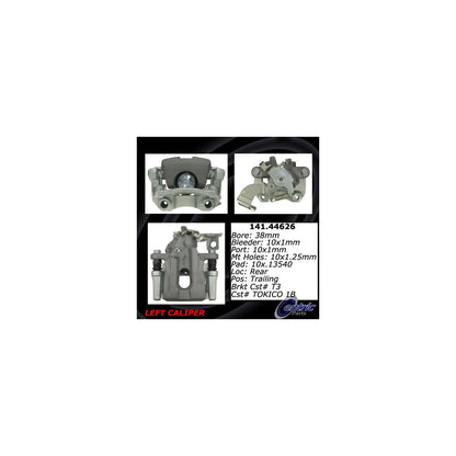 Centric Parts Semi-Loaded Brake Caliper 141.44626