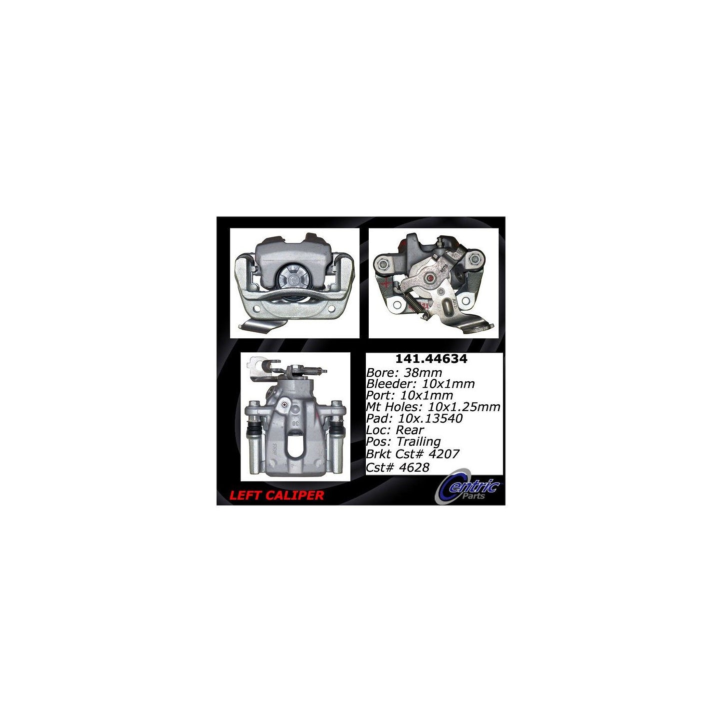 StopTech Semi-Loaded Brake Caliper 141.44634