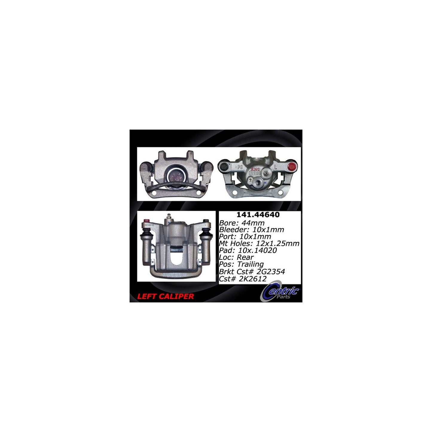 StopTech Semi-Loaded Brake Caliper 141.44640