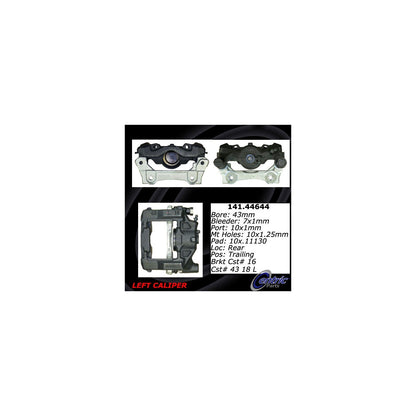 Centric Parts Semi-Loaded Brake Caliper 141.44644