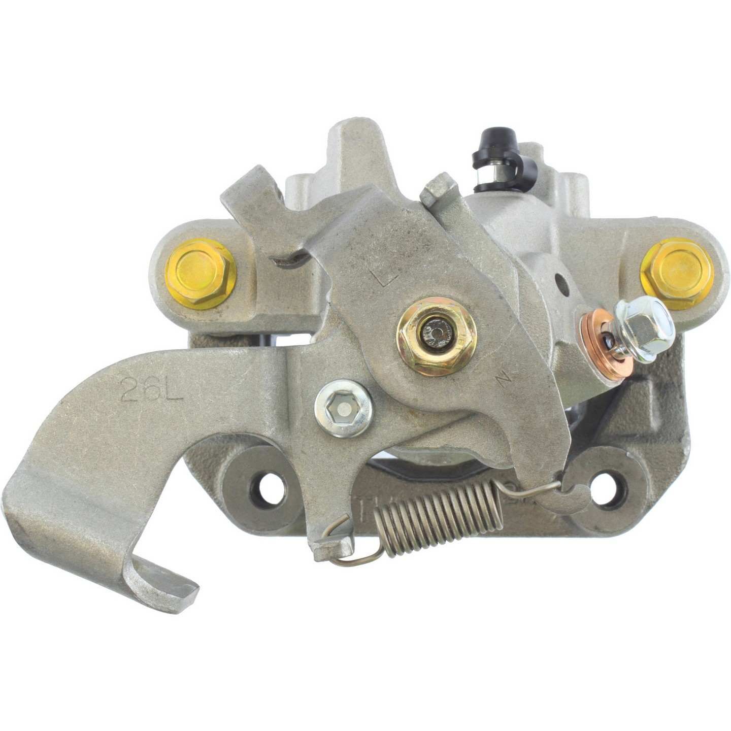 Centric Parts Disc Brake Caliper Semi-Loaded with Anti-Corrosion Finish for 2010-2015 Toyota Prius Plug-In 141.44648