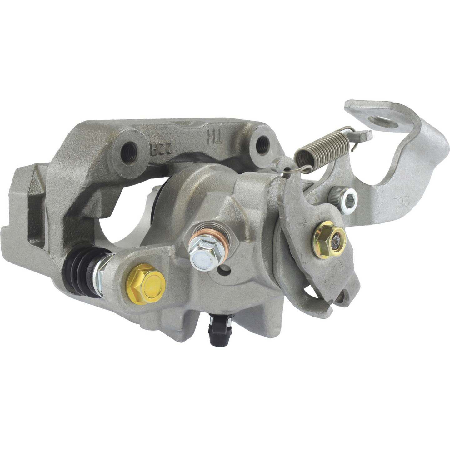 Centric Parts Disc Brake Caliper Semi-Loaded with Anti-Corrosion Finish for 2010-2015 Toyota Prius Plug-In 141.44648