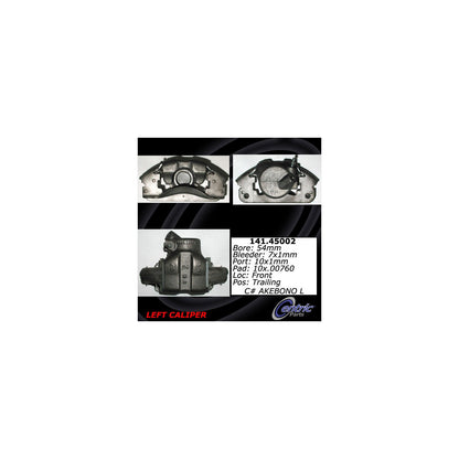 Stoptech Centric Semi-Loaded Brake Caliper - Front Left 141.45002