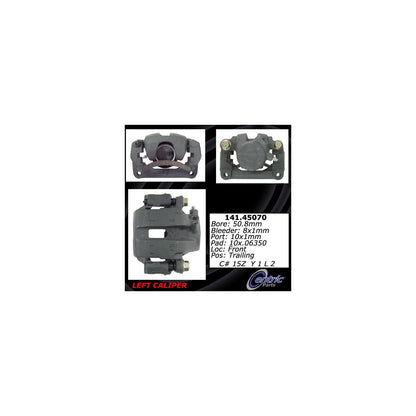 Centric Parts Disc Brake Caliper Semi-Loaded with anti-corrosion finish for 1994-2002 Mazda Miata 141.45070