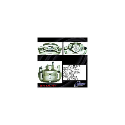 Centric Parts Disc Brake Caliper Semi-Loaded with Anti-Corrosion Finish for 1993-1997 Ford Probe Mazda 626 MX-6 141.45076