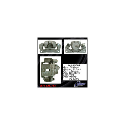 Centric Parts Disc Brake Caliper Semi-Loaded with Anti-Corrosion Finish for 1986-1988 Mazda RX-7 141.45082