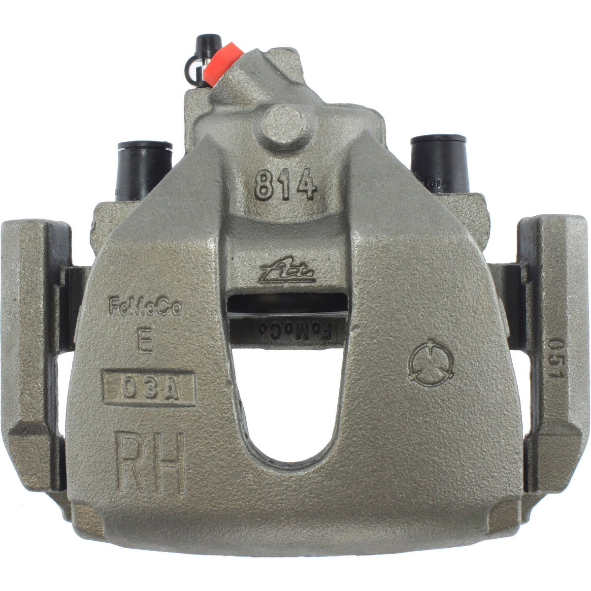 Centric Parts Disc Brake Caliper Semi-Loaded with Anti-Corrosion Finish for 2007-2013 Mazda 3 141.45105