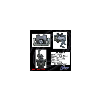 Stoptech Centric 06-15 Mazda MX-5 Miata Remanufactured Semi-Loaded Rear Left Brake Caliper 141.45560