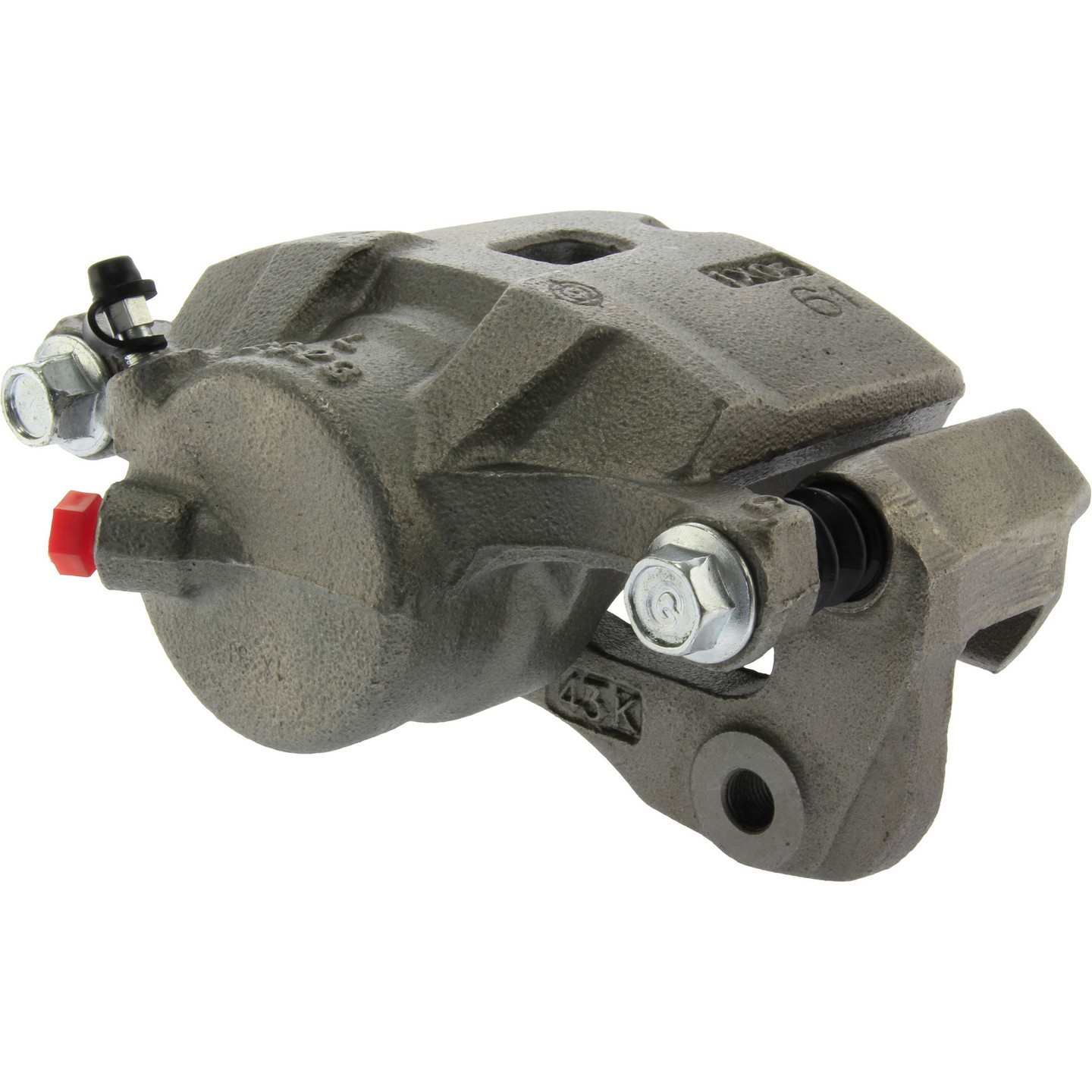 Centric Parts Disc Brake Caliper Semi-Loaded with Anti-Corrosion Finish for 1992-2000 Dodge and Mitsubishi Models 141.46040