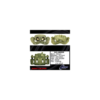 StopTech Semi-Loaded Brake Caliper 141.46059
