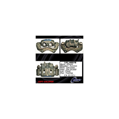 Centric Parts Disc Brake Caliper Semi-Loaded for 2000-2004 Mitsubishi Montero Sport 141.46078