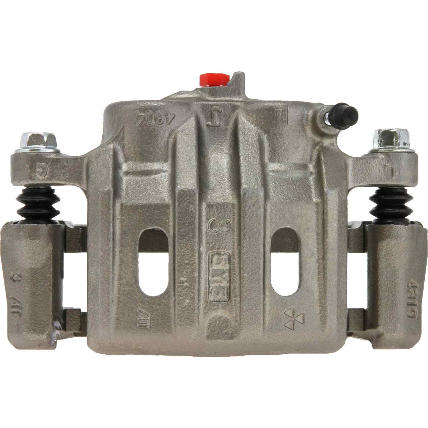 Centric Parts Disc Brake Caliper Semi-Loaded with Anti-Corrosion Finish for 2009-2015 Mitsubishi Lancer, 2005-2006 Outlander, 2018-2022 Outlander PHEV 141.46092