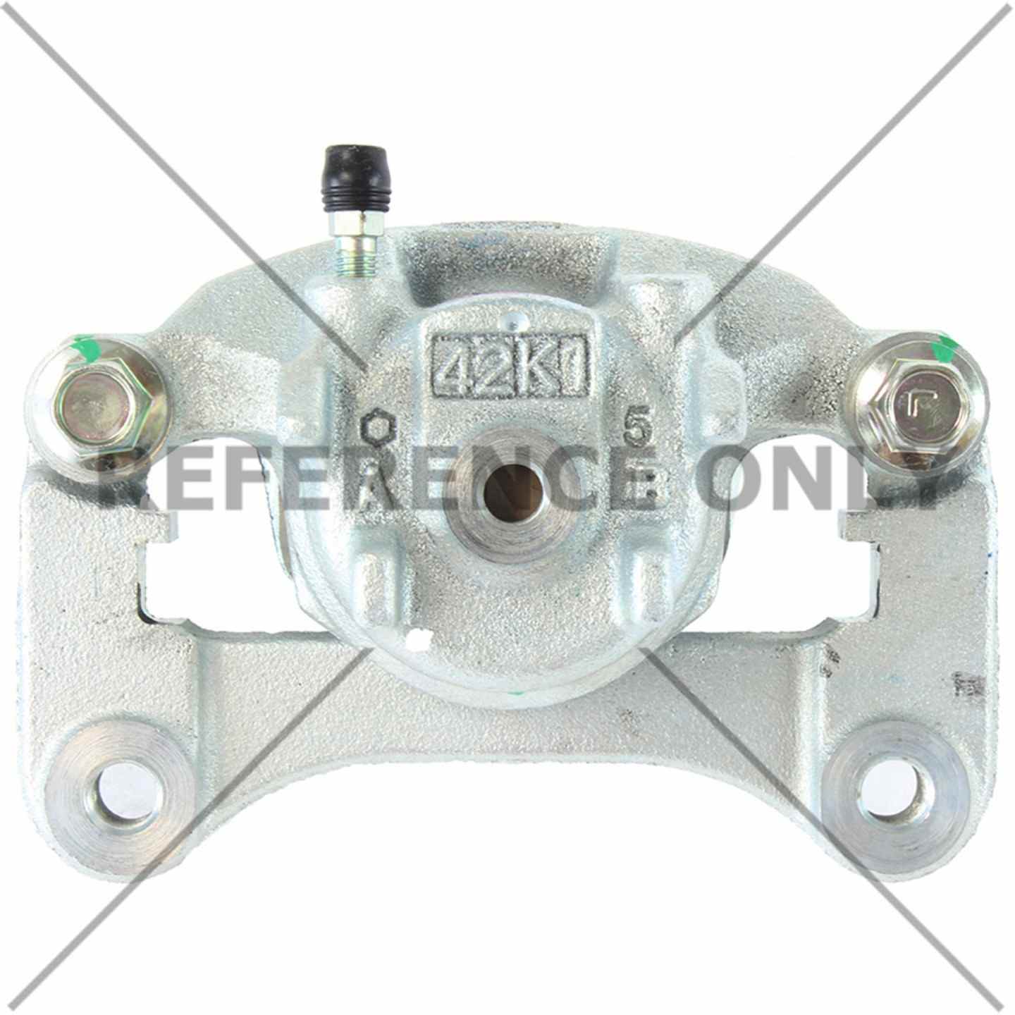 Centric Parts Disc Brake Caliper Semi-Loaded with Anti-Corrosion Finish for 2017-2022 Mitsubishi Mirage G4 141.46104