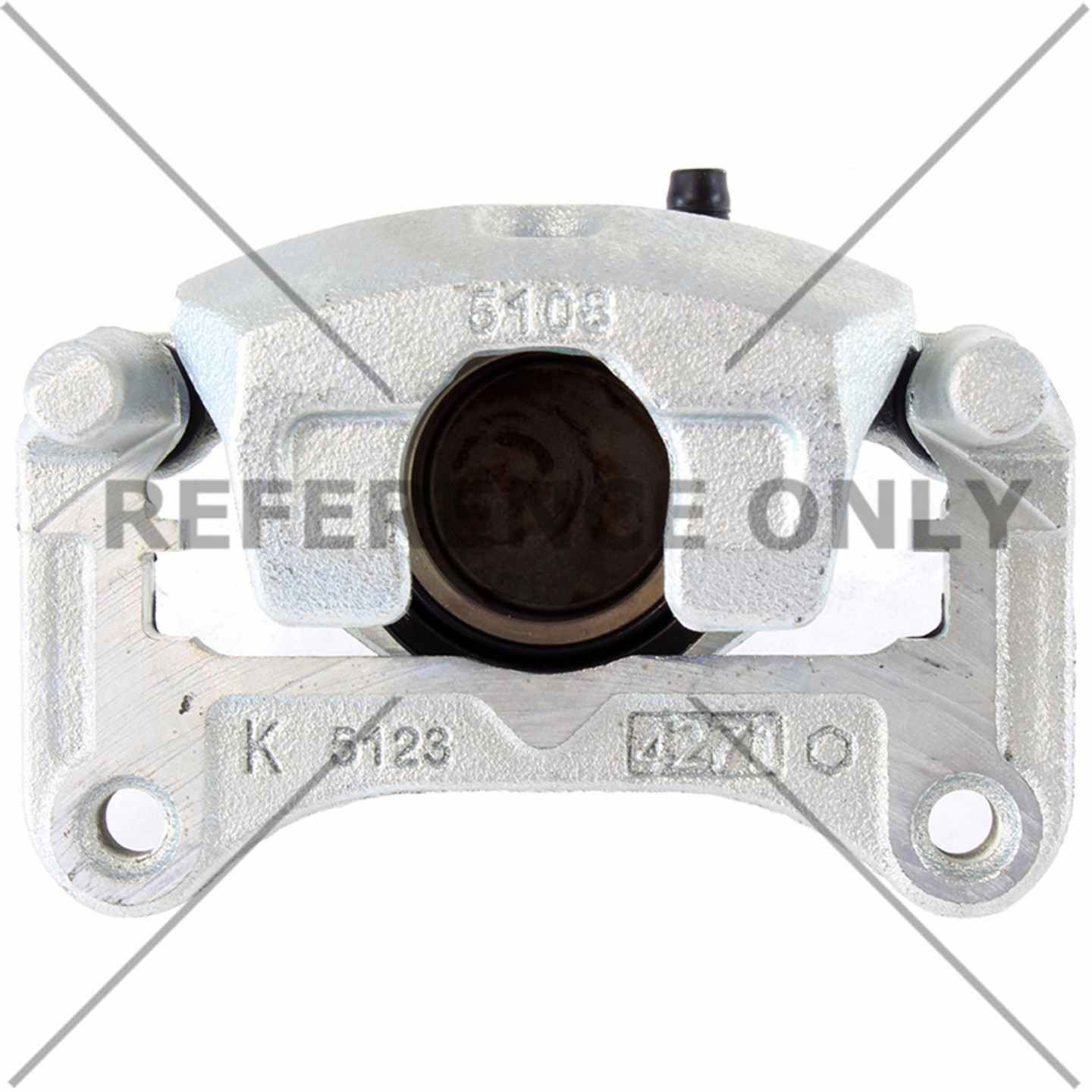Centric Parts Disc Brake Caliper Semi-Loaded with Anti-Corrosion Finish for 2017-2022 Mitsubishi Mirage G4 141.46104