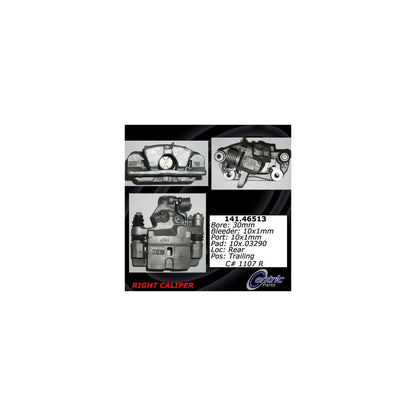 Centric Parts Semi-Loaded Brake Caliper 141.46513