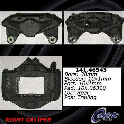 Stoptech Centric 93-99 Mitsubishi 3000GT Left Rear Semi-Loaded Caliper 141.46544