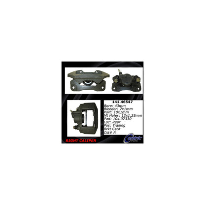 Centric Parts Semi-Loaded Brake Caliper 141.46547