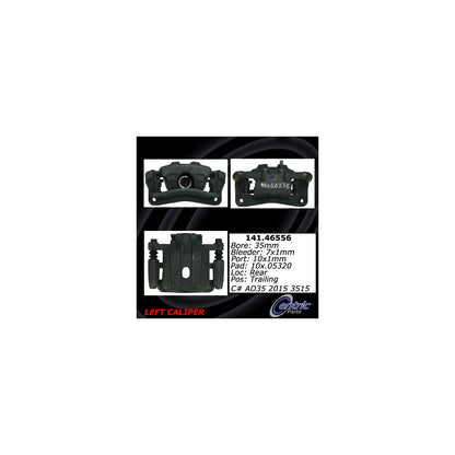 Centric Parts Disc Brake Caliper Semi-Loaded with Anti-Corrosion Finish for 2006-2012 Mitsubishi Eclipse, 2007-2009 Galant 141.46556