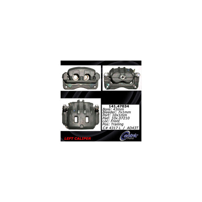 Centric Parts Semi-Loaded Brake Caliper 141.47034