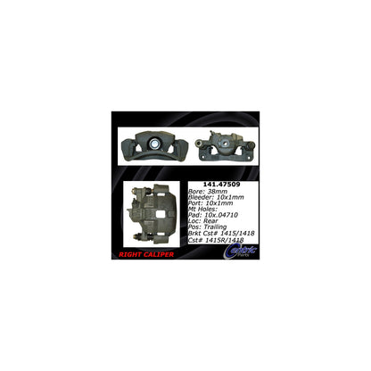 StopTech Semi-Loaded Brake Caliper 141.47509