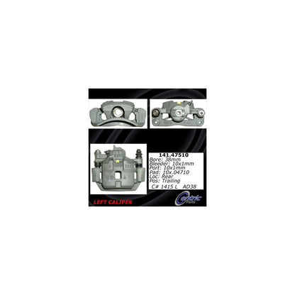 Centric Parts Semi-Loaded Brake Caliper 141.47510