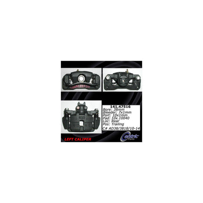 Centric Parts Disc Brake Caliper with anti-corrosion finish