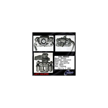 Centric Parts Disc Brake Caliper Semi-Loaded with anti-corrosion finish for 1989 Suzuki Swift 141.48602