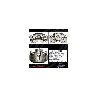 Centric Parts Disc Brake Caliper Semi-Loaded with Anti-Corrosion Finish for 1999-2002 Daewoo Leganza 141.49006