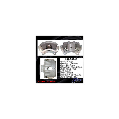 Centric Parts Semi-Loaded Brake Caliper 141.50047