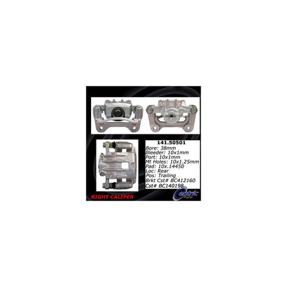 Centric Parts Semi-Loaded Brake Caliper 141.50501